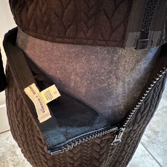 Silence + Noise, Knit Top and Skirt. Black cable knit. Skirt set. NWT - Picture 5 of 12